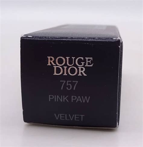 dior 757 pink paw